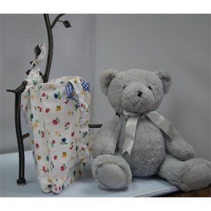 Child Organic Cotton Tote Bag With Gusset